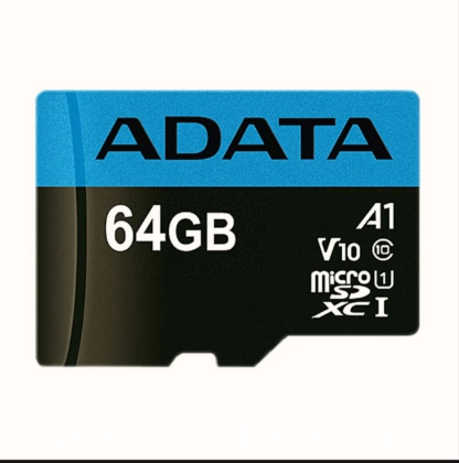 Adata 64GB micro SD class-10 memory card